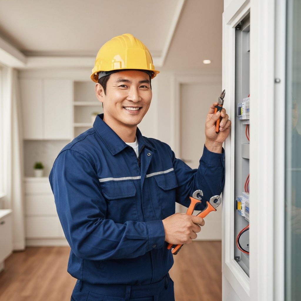 성호 홈시스템 전문 기사 - 전기 수리 전문가